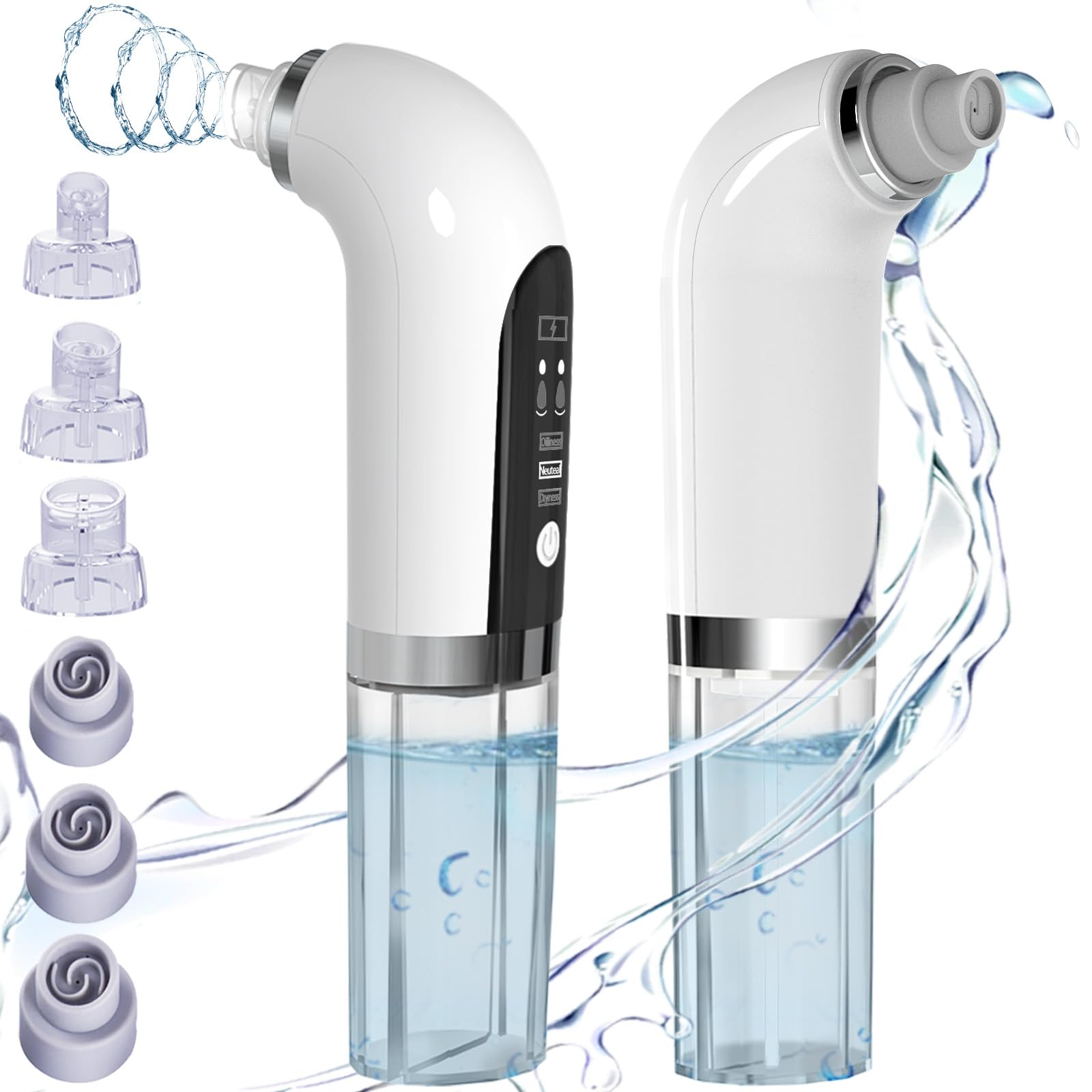 Amazon.co.jp: 毛穴吸引器 水流式 美顔器 【水槽分離毛穴洗浄型】 美容